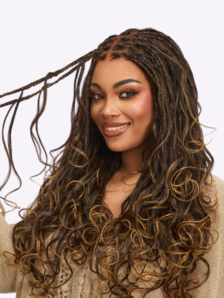 🔥Last Day: 58% Off🔥 Salon Braids HD Lace Knotless Wig ✨